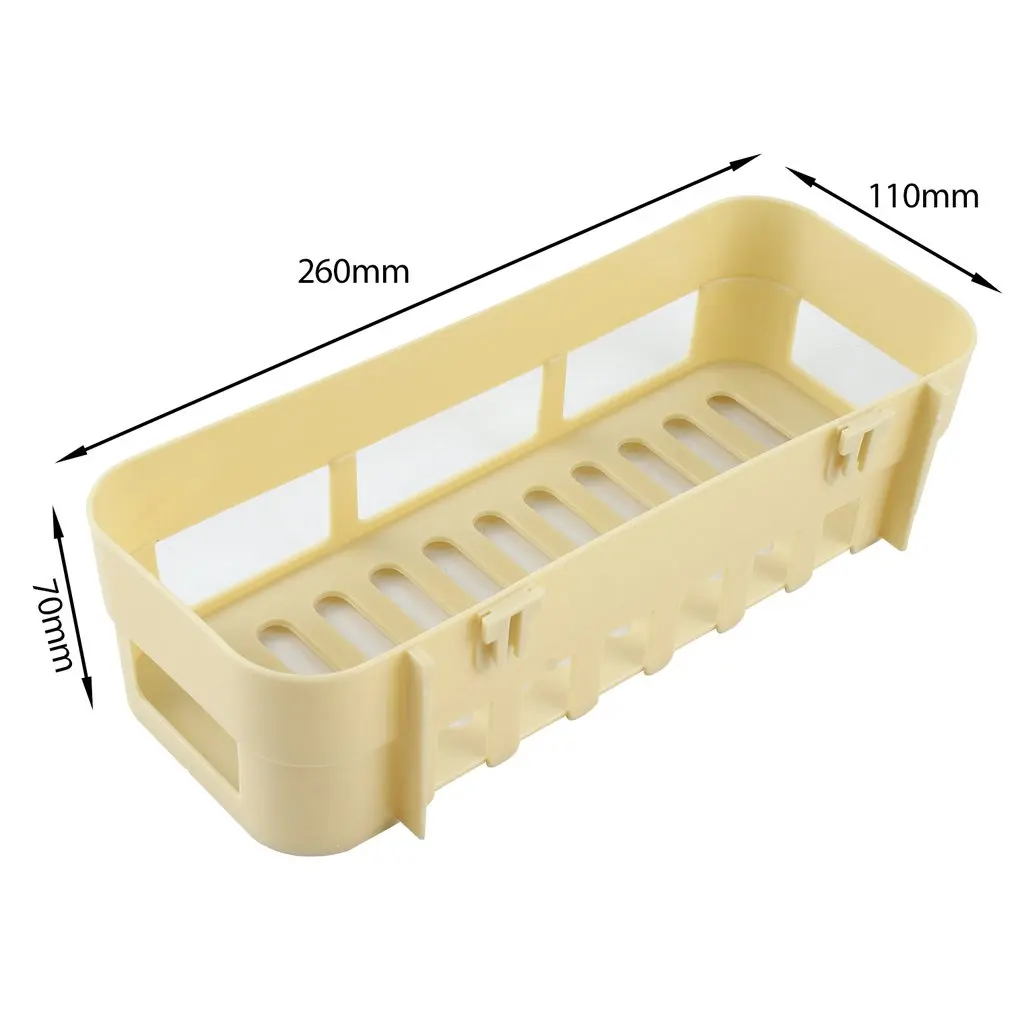 Полипропиленовая практичная корзина для дома кухни ванной комнаты полка