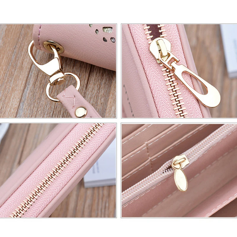 Держатель для карт кошелек ключей и кредитных женский модный паспорт роскошный