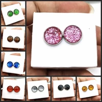 pink glitter earrings glitter jewelryearring for girlsmother daughter jewelrymother daughter earrings holiday gift girls