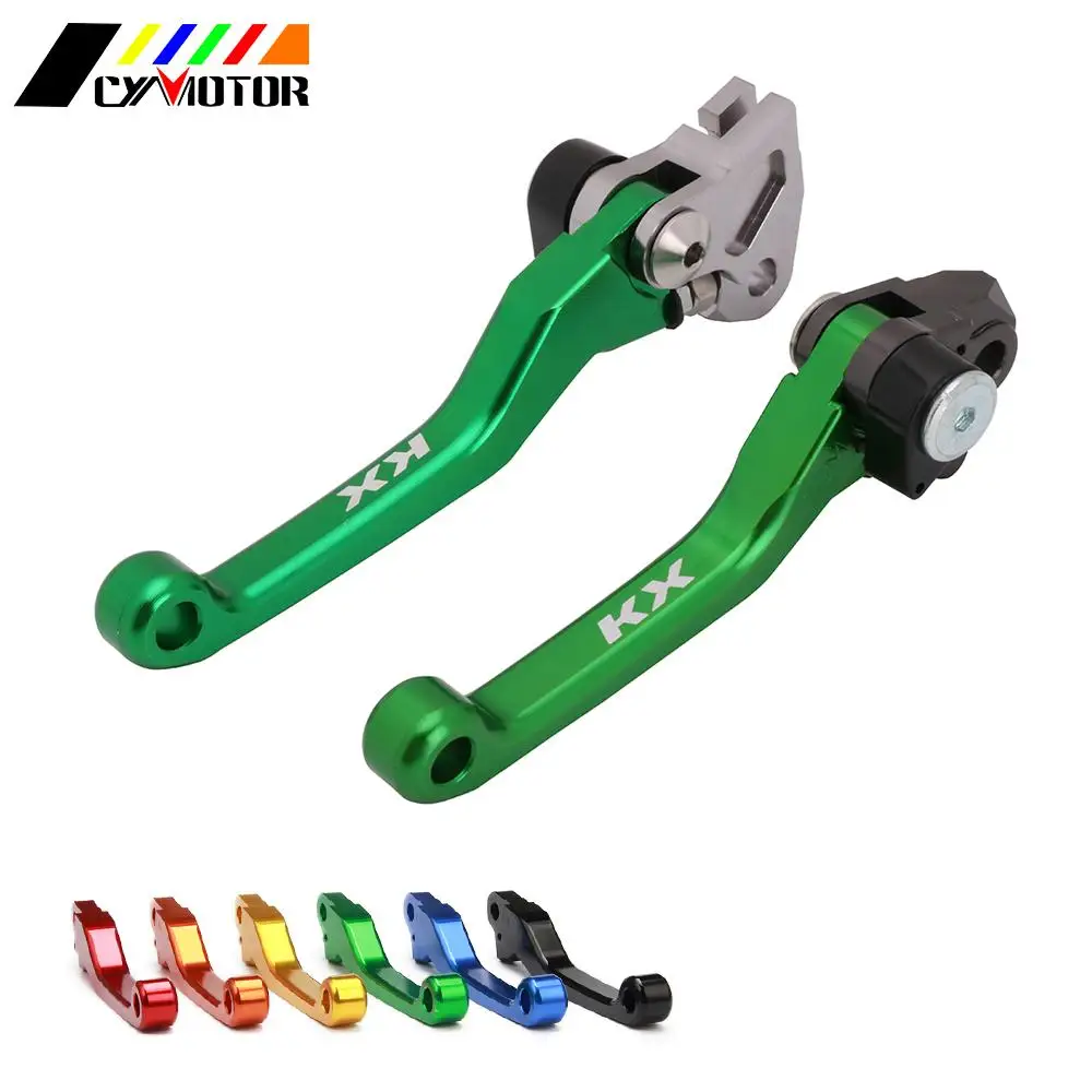 Складные рычаги тормозной муфты для KAWASAKI KX65 KX85 KX125 KX250 KX250F 2004 KX 65 85 125 250|Тормозные