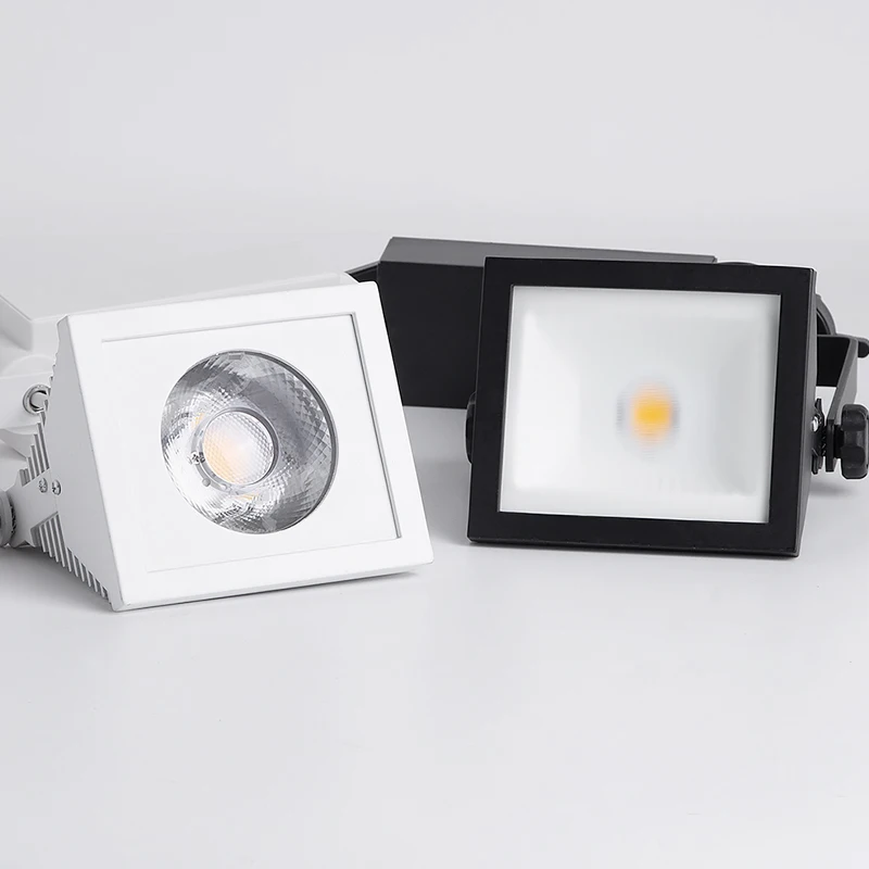 Точечный направляющий светильник s 30 Вт фокус светодиодный Трековый cob aisilan