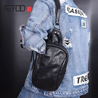 aetoo mens leather shoulder bag first layer leather cross body bag mens leather crossbody bag
