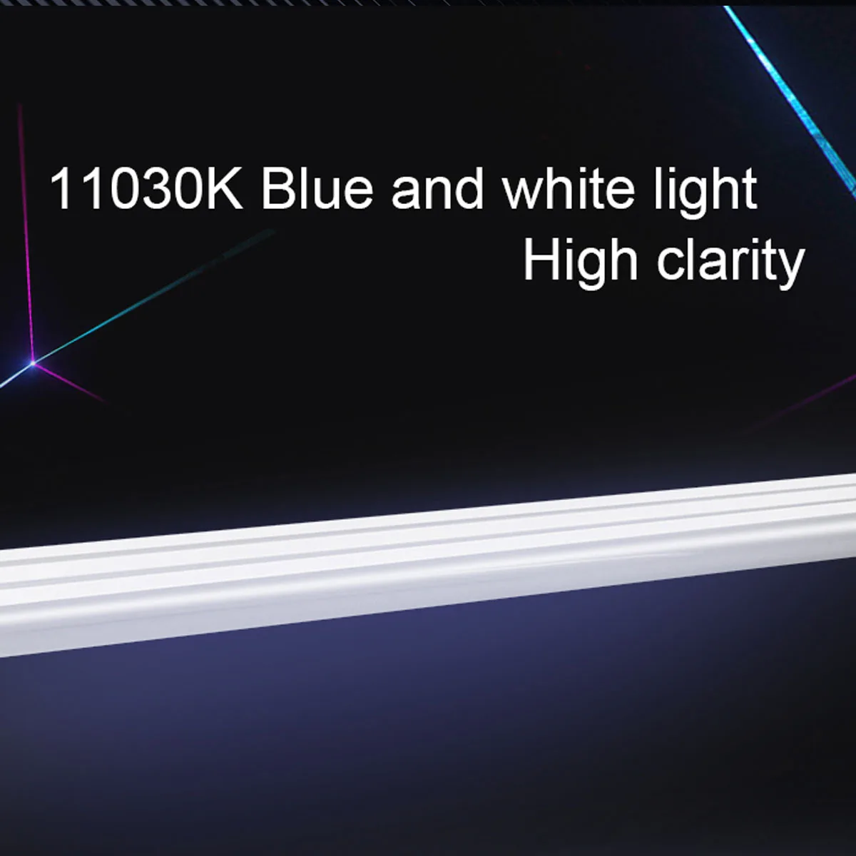 

18-58cm LED Aquarium Light Growing Light Super Slim Blue White Fish Tank Aquatic Plant Lamp Extensible Waterproof Clip EU Plug