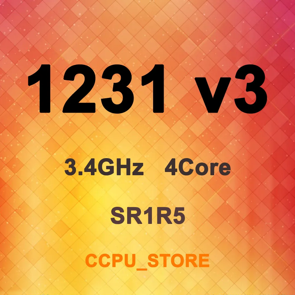 Ксеон E3-1231 v3 SR1R5 3 4 ГГц Ядра 8 нить Мб 80 Вт LGA1150 Процессор процессор | Компьютеры и