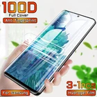 Защита экрана для Samsung Galaxy S20 S21 Note 10 E M 30 31 A 50 51 71 Plus S9 S 8 9 20 21 5G Гидрогелевая пленка Ultra Not Glass S8