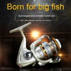 Катушка рыболовная из цинкового сплава с деревянной ручкой, 12 + 1 шарикоподшипников