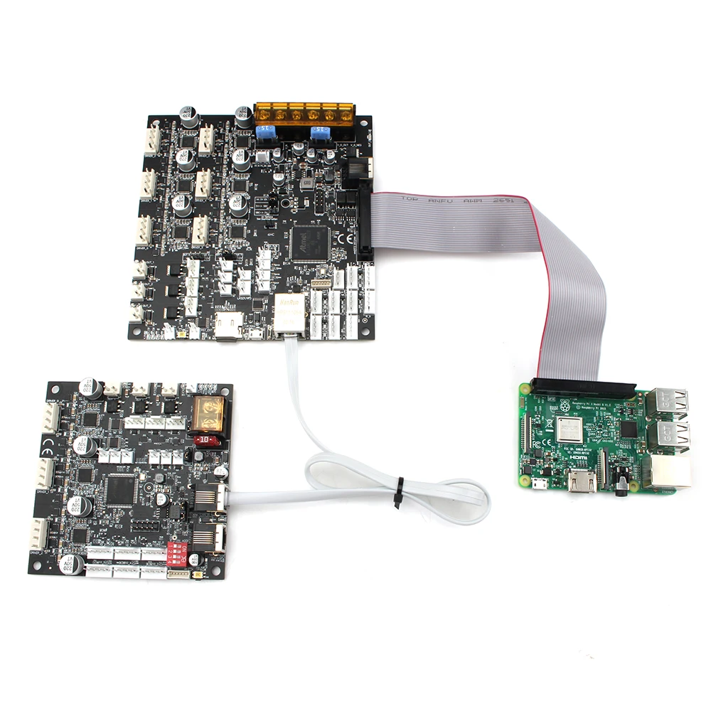 Preise Geklont Duett 3 6HC Und Duett 3 Expansion 3HC + Raspberry Pi 3 Modell B Upgrades Board Modernsten 32bit Für 3D Drucker CNC Maschine