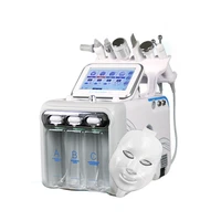 7 in 1 h2o2 water oxygen jet peel hydra beauty skin cleansing hydra dermabrasion facial machine water aqua peeling with mask