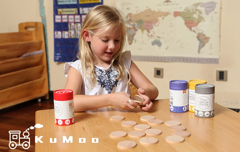 Mideer деревянные спички стеки детские развивающие Игрушки для раннего обучения