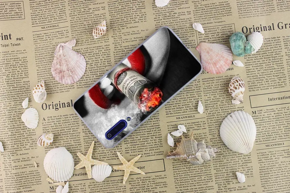 Силиконовый чехол bullet in lips фотография для Xiaomi 9 se 8 lite 6X 5X Mi a1 a2 f1 Mix 2s Max 3 Phone redmi Note 7 6 5