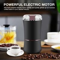 mini electric coffee grinder kitchen cereals nuts beans spices grains grinding machine stainless steel kitchen gadgets 2021 hot
