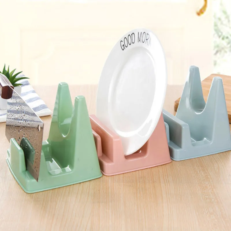 Кастрюля Крышка Для Сковороды держатель для раковины блок хранения разделочный