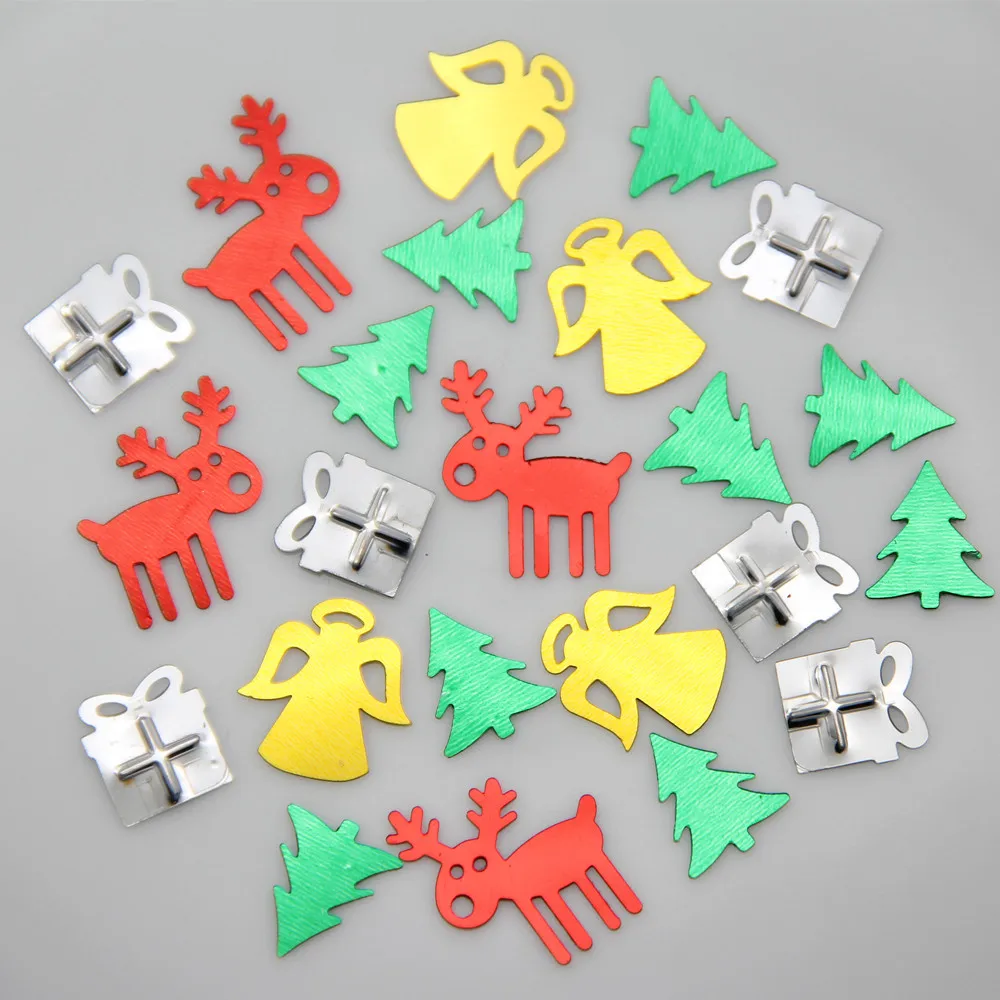 

Mix Shape Gift Angel Merry Christmas Series Confetti Scatter For Xmas Hanging Decor Home Wedding Party Table Confetti Sprinkles