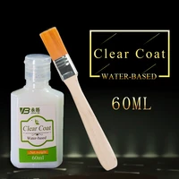 60ml water based clear coat clear varnish gold leaf protection dilute the pearl powder and glitter powder free shipping