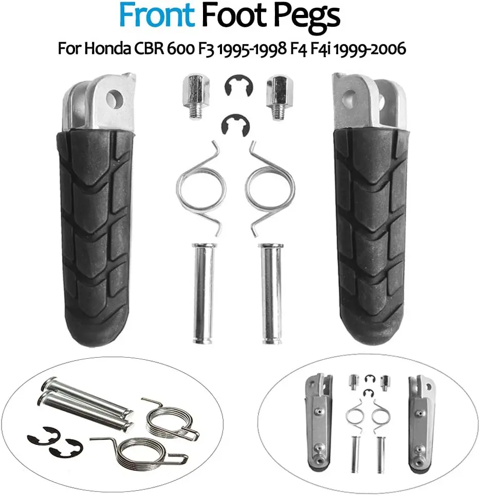 1 комплект передняя ножная педаль для мотоцикла педали Honda CB250 CBR600F CB600F NC700|front