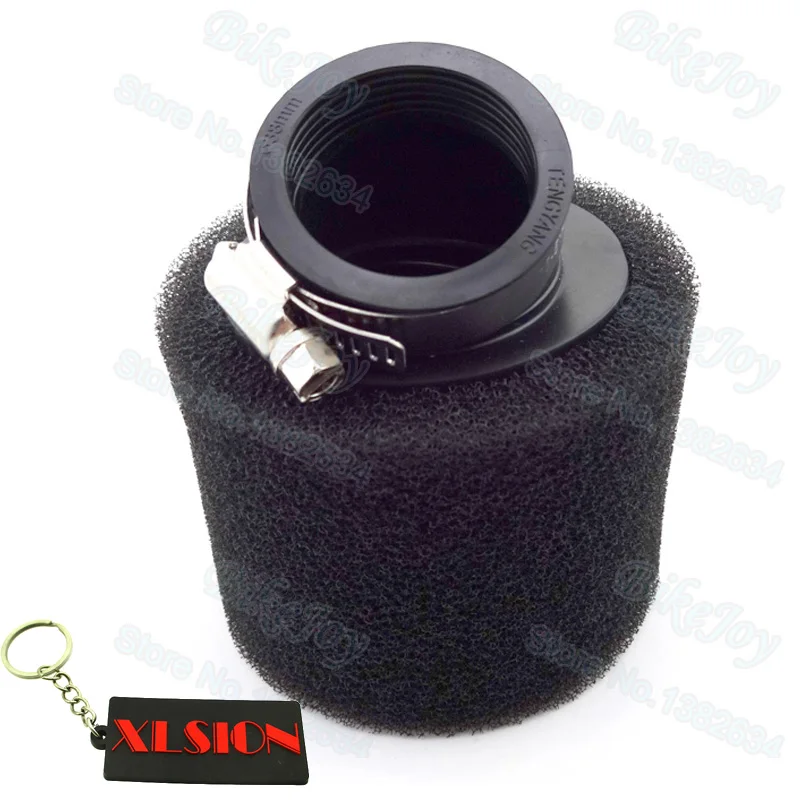 Угловой воздушный фильтр 38 мм губчатый черный очиститель для 110 125 cc CRF KLX питбайка