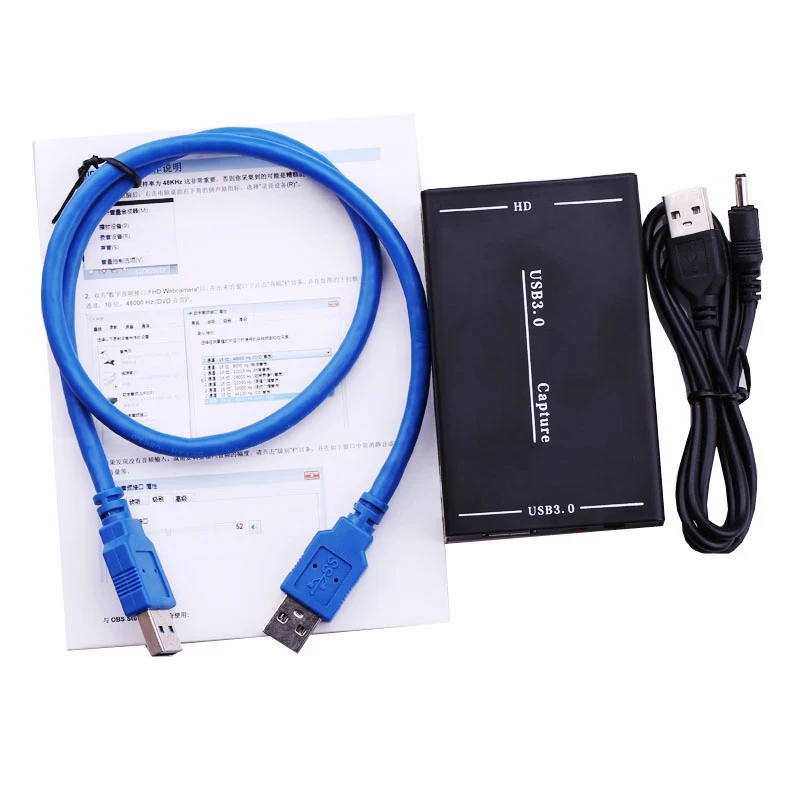 Карта захвата аудио-и видеосъемки USB 3 0 совместимая с HDMI петля