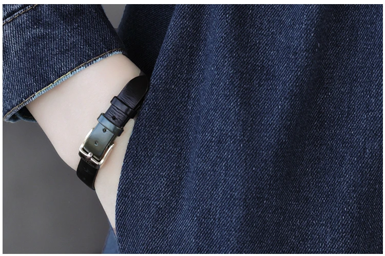 Новинка весна-осень 2020 офисное платье размера плюс Брендовое джинсовое для