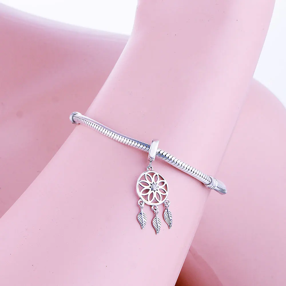 По оптовой цене подходит для браслетов серьги 100% 925 стерлингового серебра бисера