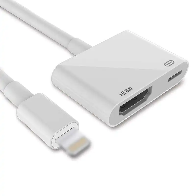 Для Ipad к Hdmi адаптер для Iphone цифровому Av 4K Кабельный разъем USB 1080P Hd адаптеры X 8/7/6/Ipad