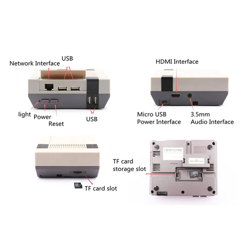 

Protective Cooling Shell Rapid Heat ABS Enclosure Dissipation for Raspberry Pi 2/3/B+ Series Practical Durable Cooling Shell