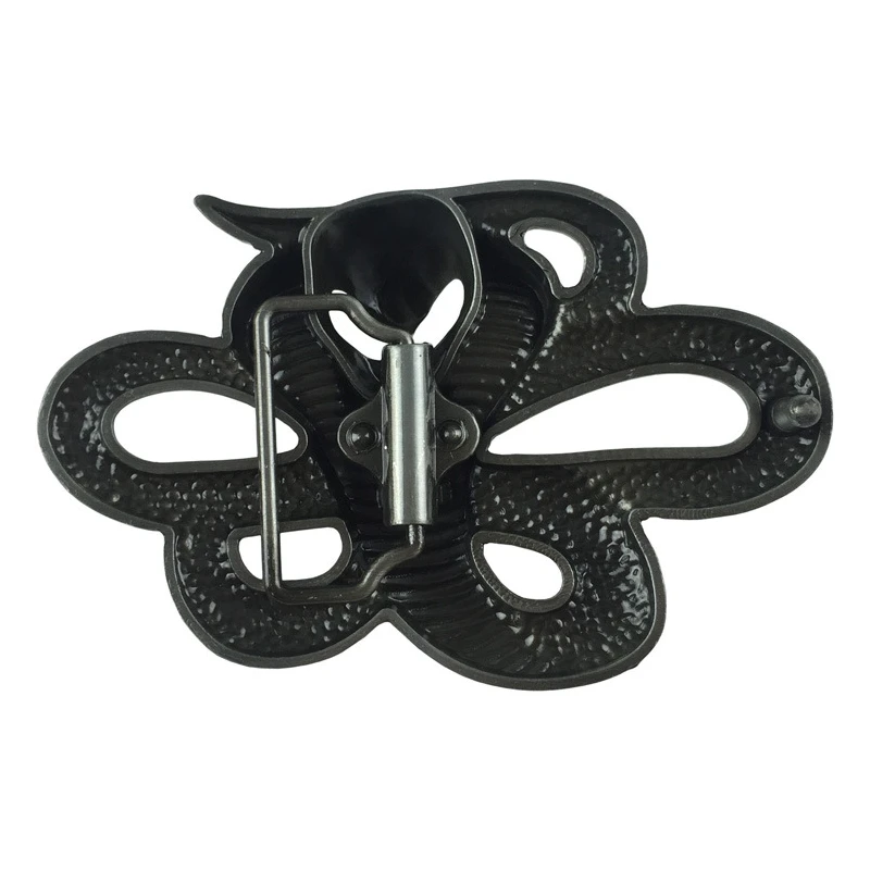 Пряжка для ремня в виде кобры стиле панк металлический аксессуар джинсов ремень
