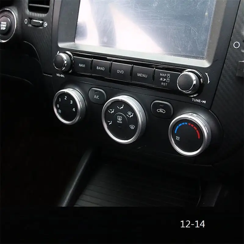 Декоративная Модифицированная Автомобильная Кнопка кондиционера ручка для
