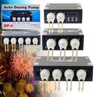 JEBAO титровальный насос кораллового цвета, майка для детей 12V автоматического перистальтического насоса дозирования синхронизации файла микроэлементов аквариумным насосом