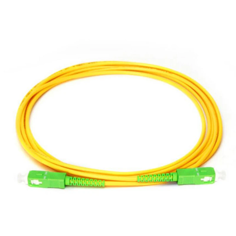 

10pcs 3.0mm simplex fiber optic patch cord singlemode SC/APC-SC/APC 3meter