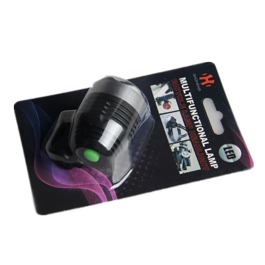 Daya Tinggi Sepeda Lampu Sepeda Depan Stang Bersepeda Malam Keselamatan Peringatan Lampu Senter Sepeda Aksesoris