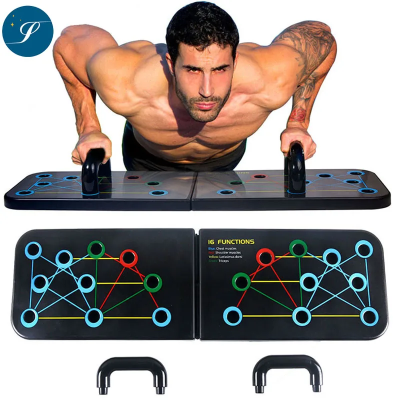 

Push Up Rack Board Multi-Function Sport Fitness Stand BodyBuilding Muscle Abdominal Training Exercise Machine Equipment Home Gym