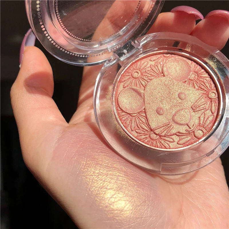 Блестящая Хайлайтер для лица палитра контур макияжа блестящий порошок основа