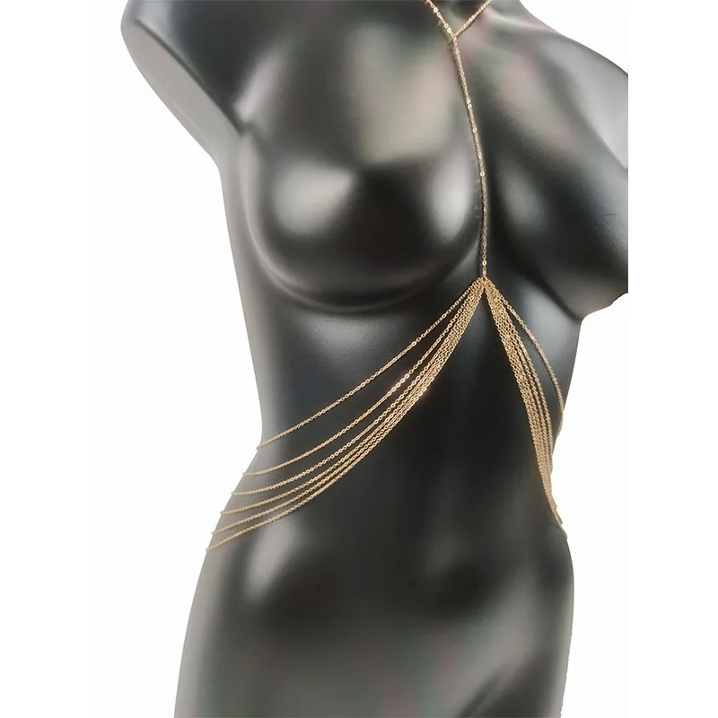 Женское бикини в стиле панк |