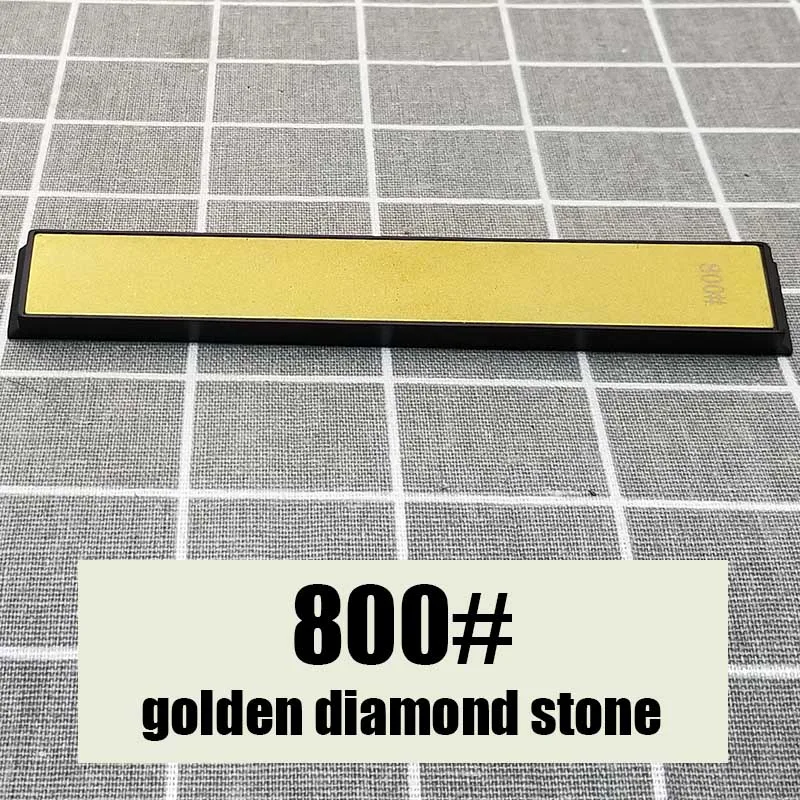 120 3000 8000 10000 grit golden diamond sharpening stone fine grinding polishing knife sharpener - Цвет: diamond 800 grit