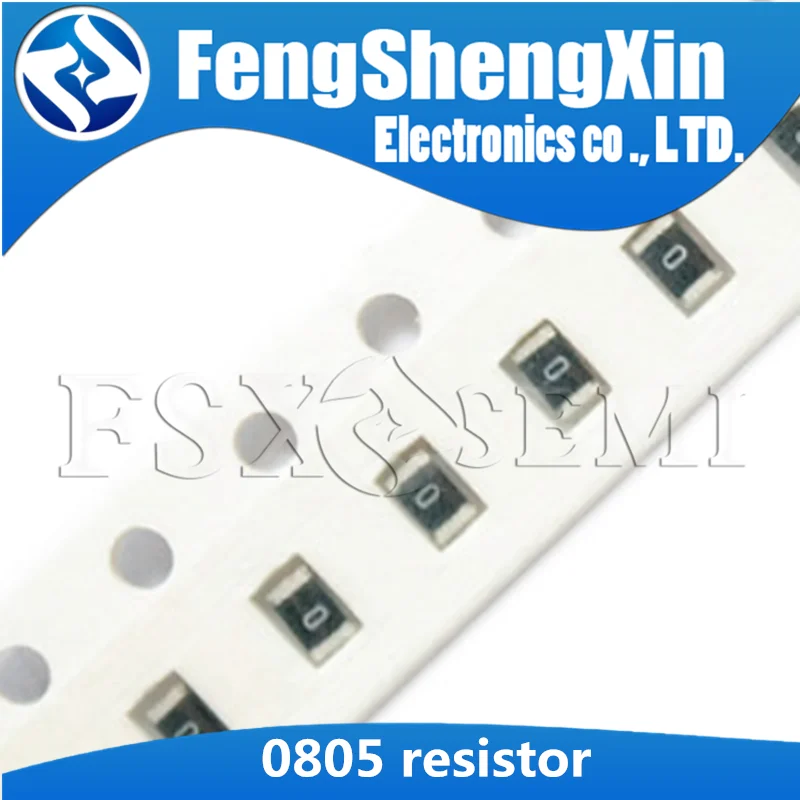 100 шт./лот 0805 SMD резистор 0R ~ 10 м 1/8 Вт 0 1 150 220 330 Ом 1K 2 K 10K 100K 1R 10R 100R 150R 220R 330R|Резисторы| |
