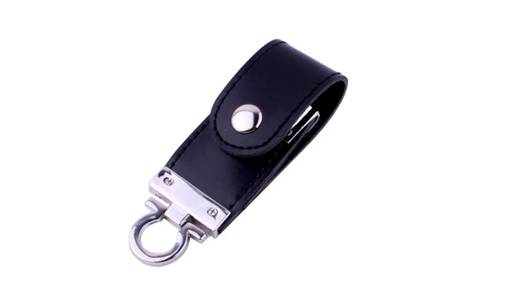 POWERONE металлический брелок pendrive 8 ГБ 16 ГБ 32 ГБ 64 ГБ кожаный USB флеш-накопитель Флешка флэш-память карта памяти