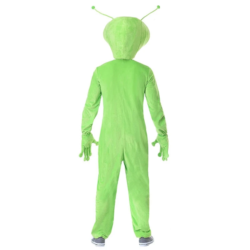 

Green Alien Kids Fancy Dress Space Martian Halloween Science Fiction Kids Costume Outfit for Boys