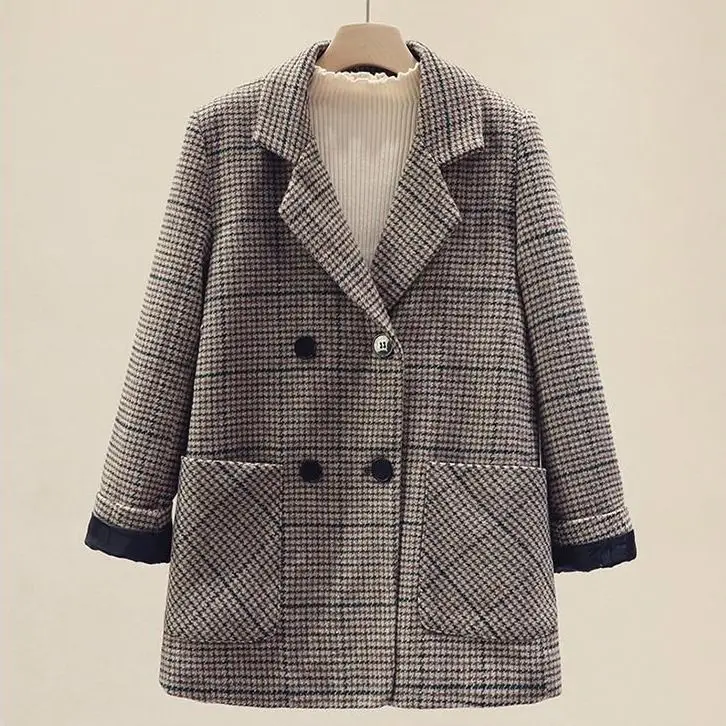 Женские блейзеры с длинным рукавом Blaser Женский костюм куртка женская верхняя