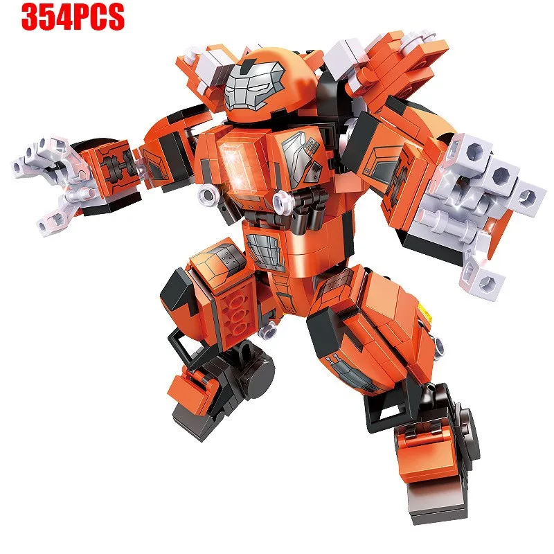 Abwichd игрушки 425 шт. супер Железный доспех Mk17 Mk20 Mk33 Mk36 Mech халкбастер модель