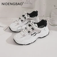 new women sneakers platform shoes mesh breathable outdoor running walking jogging training sports chunky shoes chaussure femme