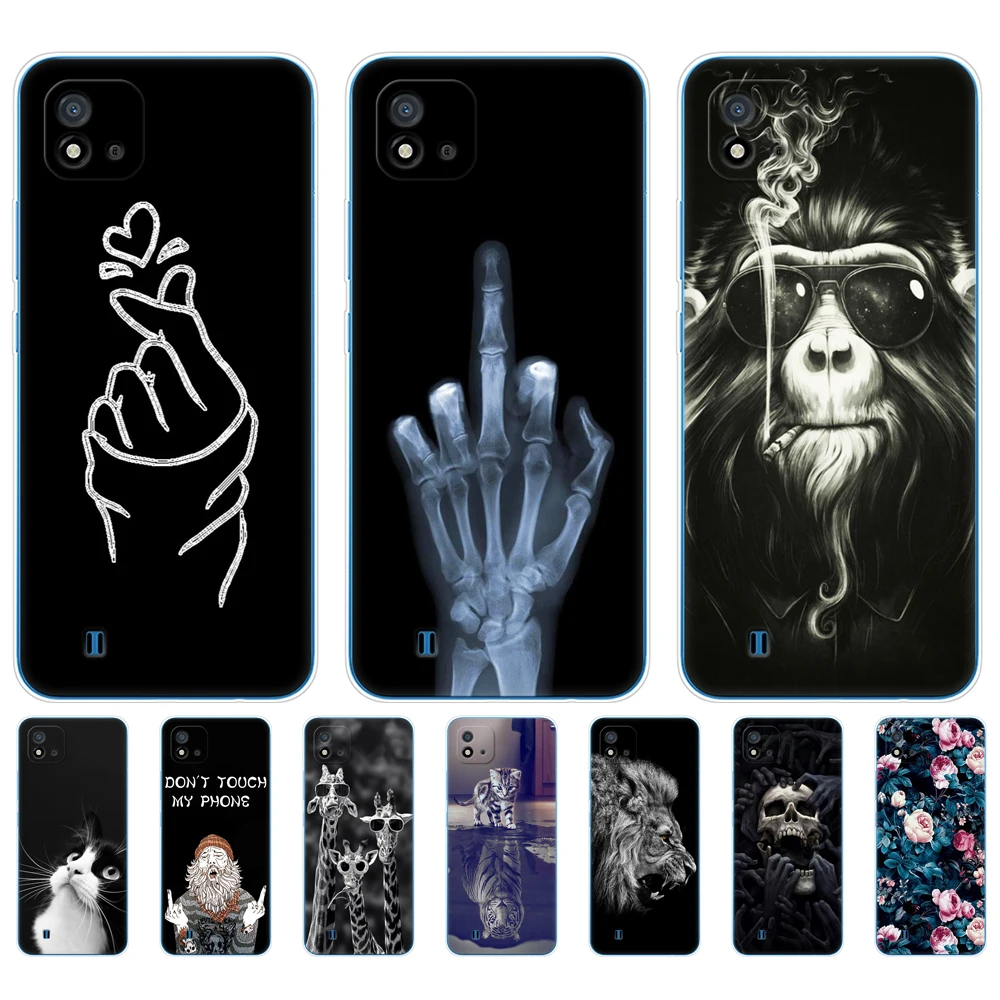 for realme c11 2021 2020 case tpu silicon phone back cover for oppo realmec11 2021 c 11 soft rmx3231 rmx2185 bumper 6 5inch free global shipping