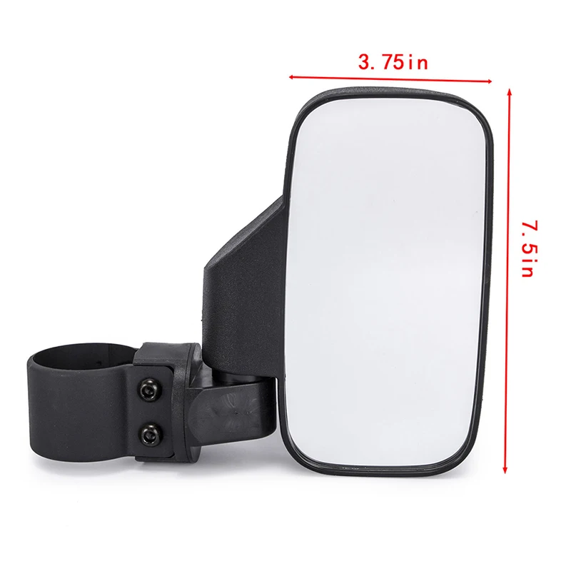 Бар Конец заднего зеркала внедорожное боковое зеркало вида кафе гонщик черный