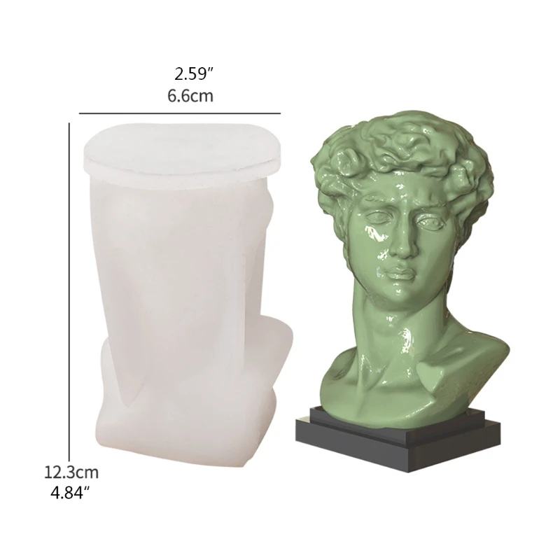 

X7JB Flowerpot Pen Holder Mold Epoxy Resin Casting Mold Ornament Jewelry Making