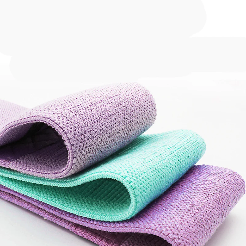 Унисекс повязка на бедро с круглой петлей для фитнеса эластичная резинка