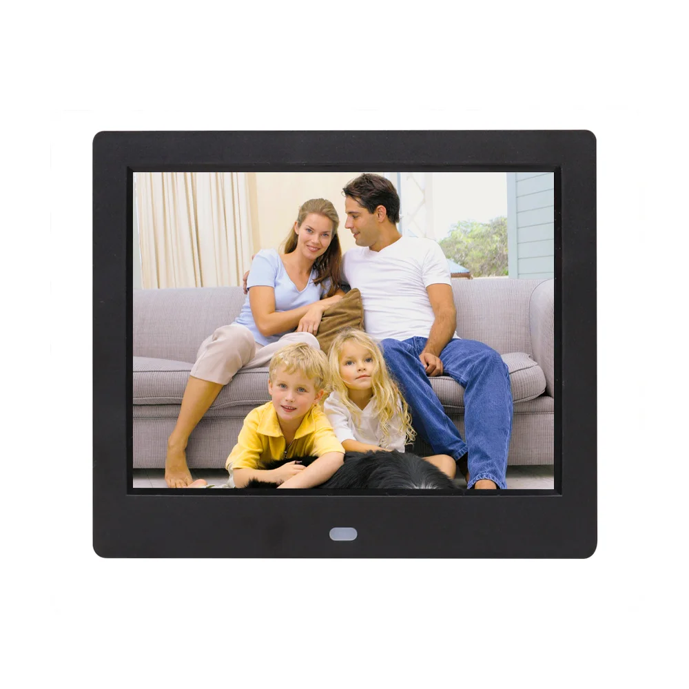 

New 8inch Digital Photo Frame 4:3 Electronic Album Picture Music Video Clock Calender Full Function Home Baby Marry Wedding Gift