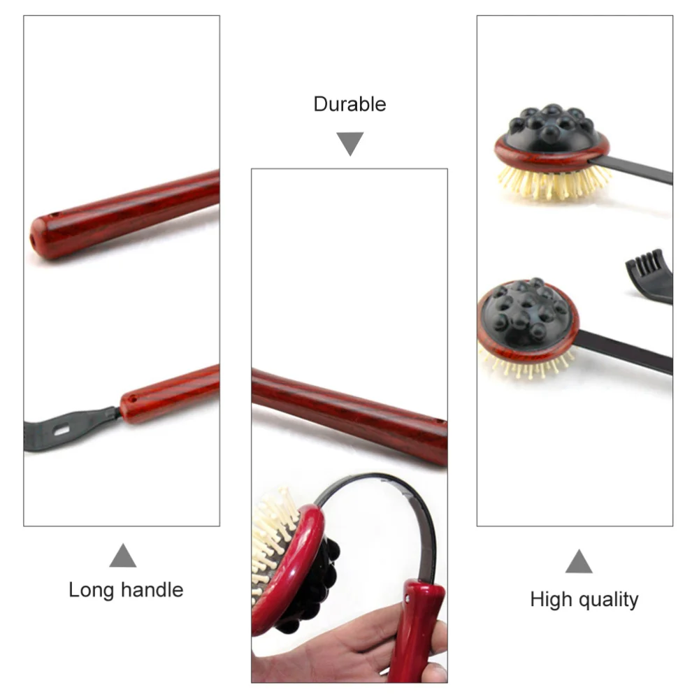 

1Pc Multifunctional Hammer Scratcher Health Massager (Light Brown)