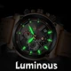 2021 LIGE Men Watch Top Luxury Brand Sport 50m Waterproof Quartz Watches For Men Fashion Leather Chronograph Relogio Masculino Other Image
