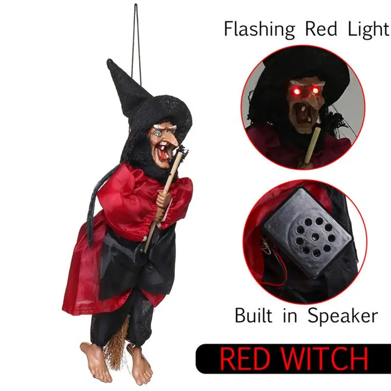 Хэллоуин Висячие ведьмы куклы Голосовое управление Опора анимированные