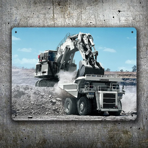 Liebherr Винтаж Оловянная металлическая табличка поп декор дома Бар паб человек