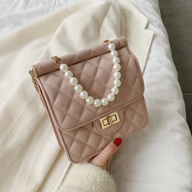 Luxury Handbags Women Bags Designer Clutch Ladies Envelope Big Tote Pearl Lattice Shoulder Crossbody Bag Sac Purse | Багаж и сумки